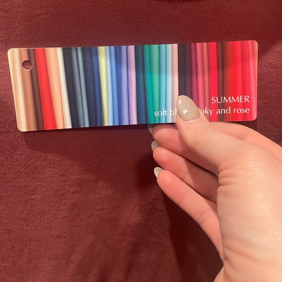 EUC Burgundy Express Blouse - Picture 3 of 3